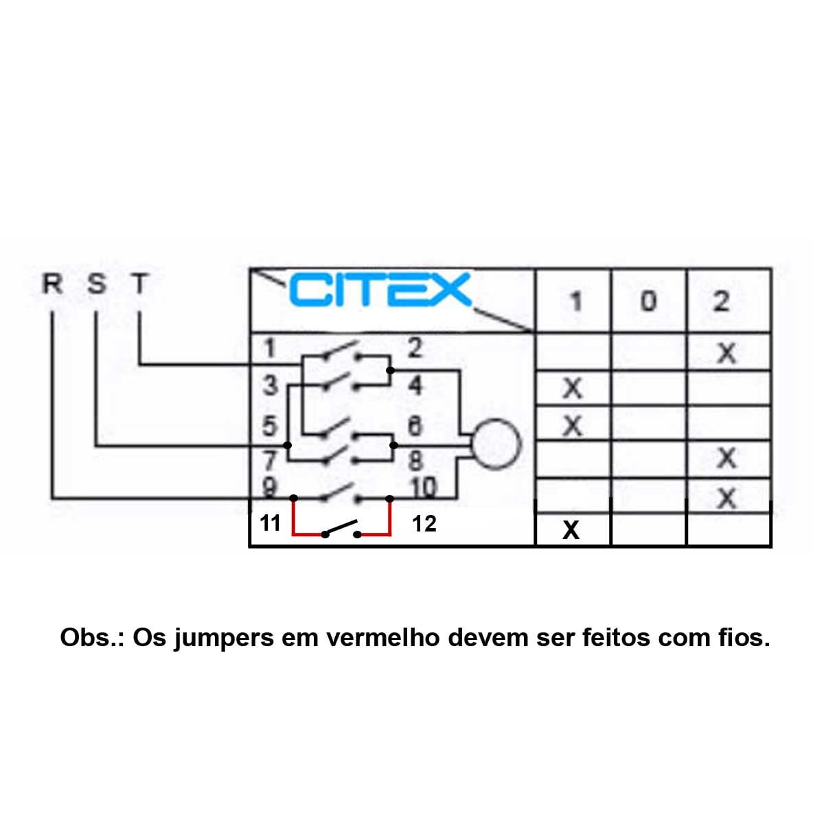 lovtachページ LW26-25 6N/3 CHAVE ROTATIVA REVERSORA PARA MOTOR