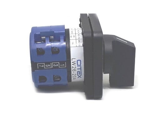 ルー LW26-20 0-1-2-3 CHAVE ROTATIVA SELETORA UNIPOLAR