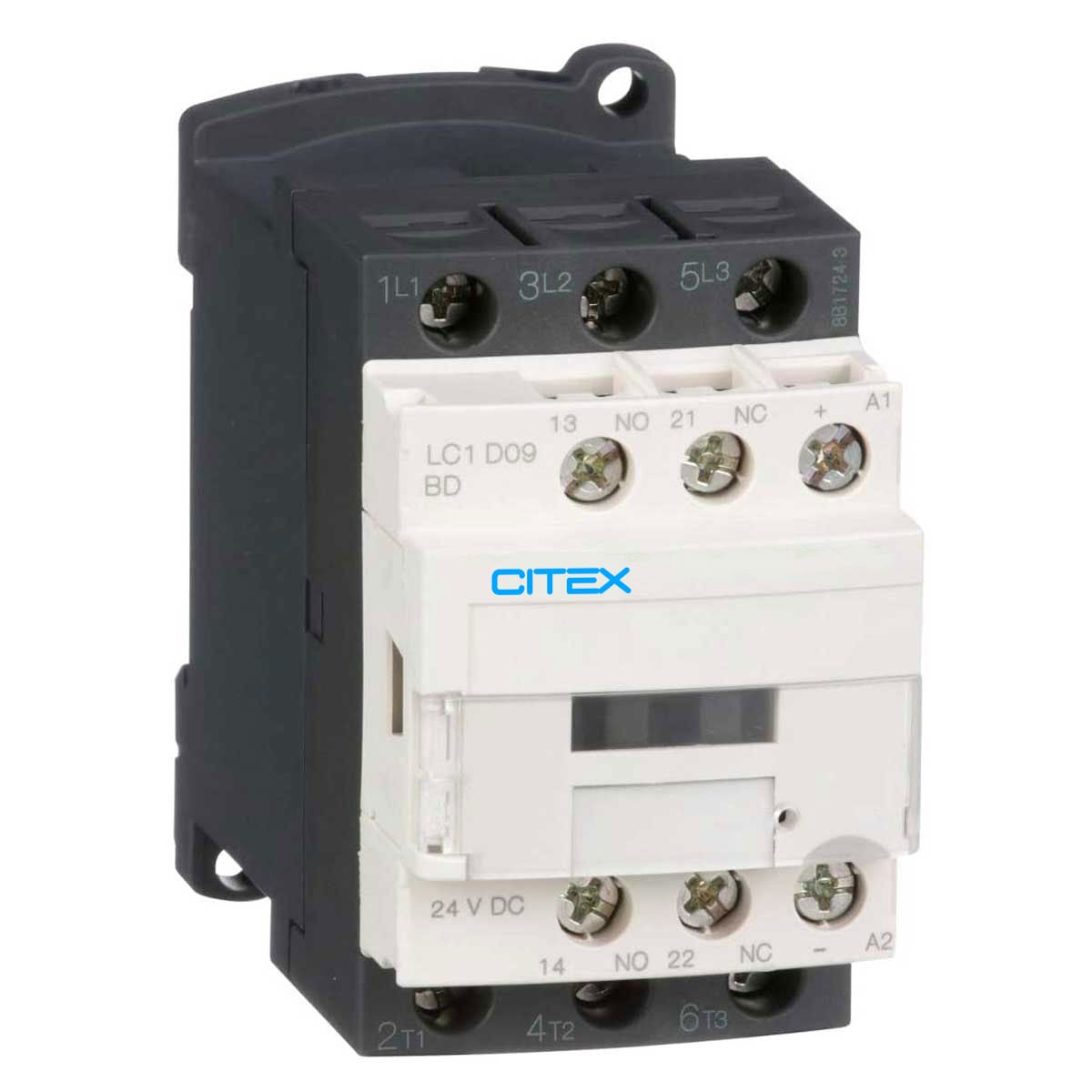 LC1D09BD 24VCC CONTATOR TRIPOLAR +1NA +1NF