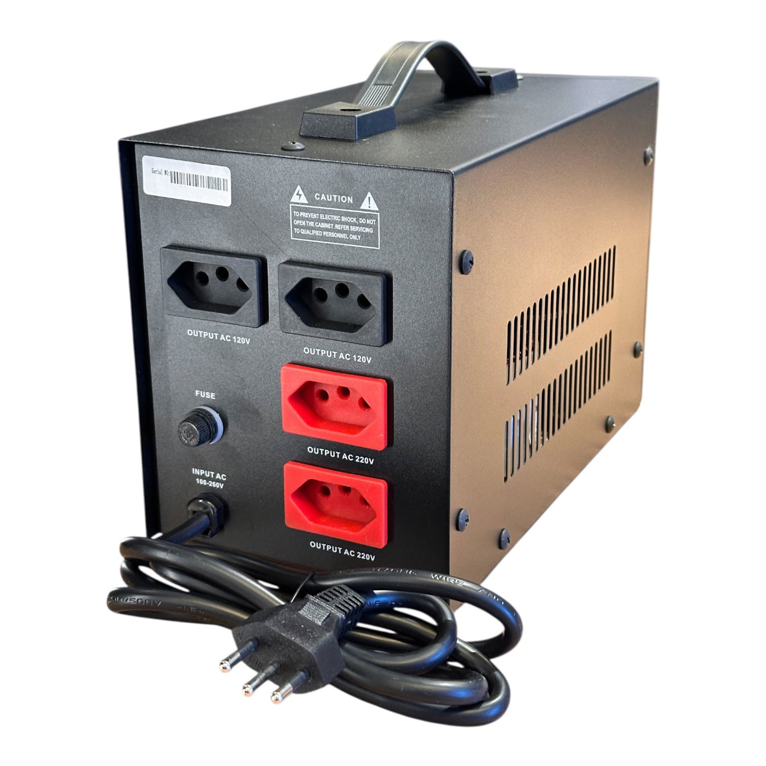 STDR-500VA ESTABILIZADOR DE ENERGIA 100-260V PARA 120 e 220V