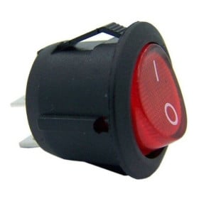 CHAVE GANGORRA REDONDA KCD1-106 VM L/D 6A 250V 2T