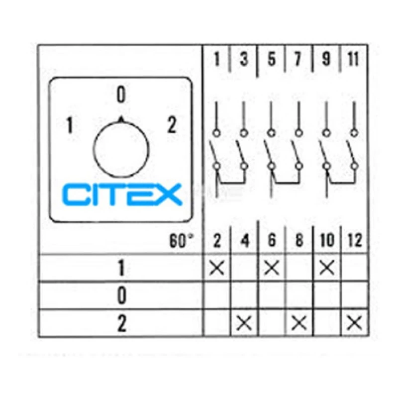 treeページ LW26-20 6S/4 CHAVE ROTATIVA MOTOR DE 2 VELOCIDADES DAHLANDER