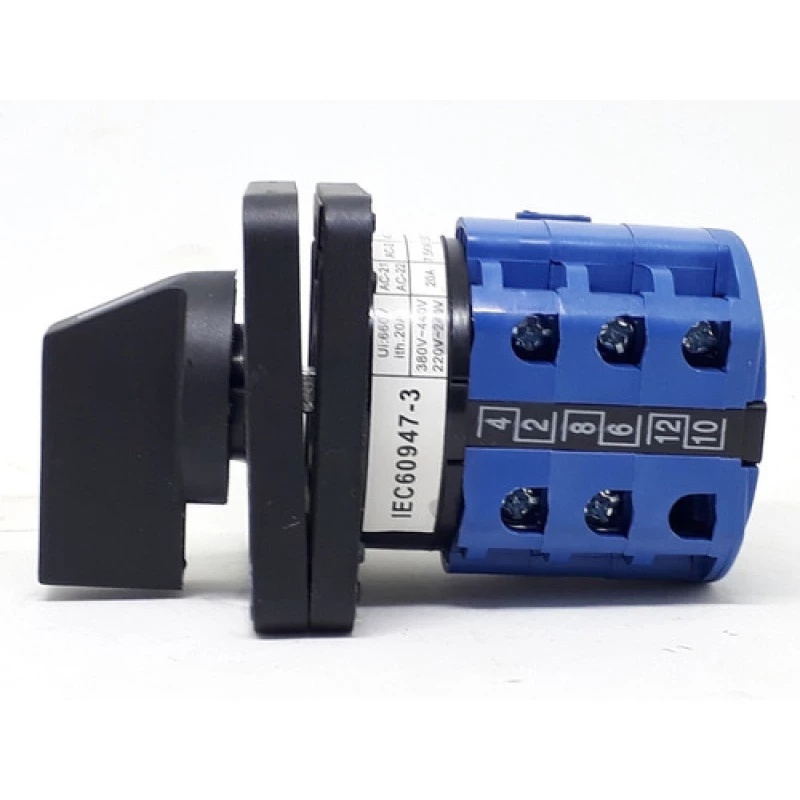 LW26-20 6N/3 CHAVE ROTATIVA REVERSORA PARA MOTOR