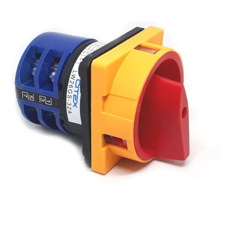 LW26GS-32A CHAVE ROTATIVA 4 POLOS COM TRAVA PARA CADEADO