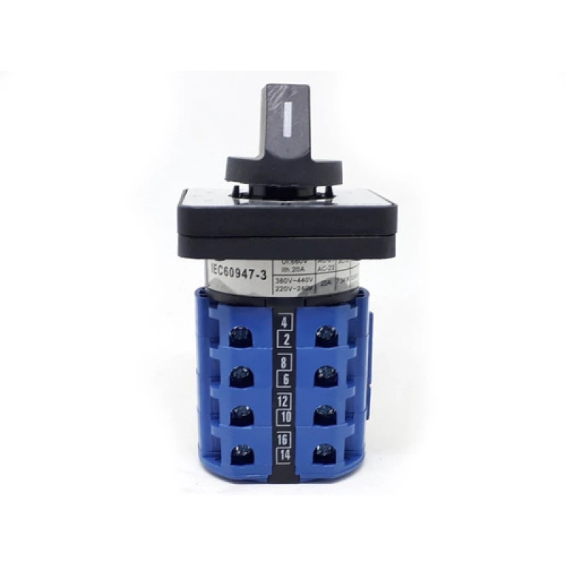 ◆*SAKU56*◆ LW26-20 0-1-2-3-4-5-6-7-8 CHAVE ROTATIVA SELETORA 8 POSIÇÕES