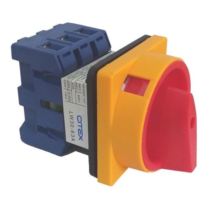 LW30-63A CHAVE SECCIONADORA ROTATIVA LIGA DESLIGA TRIPOLAR