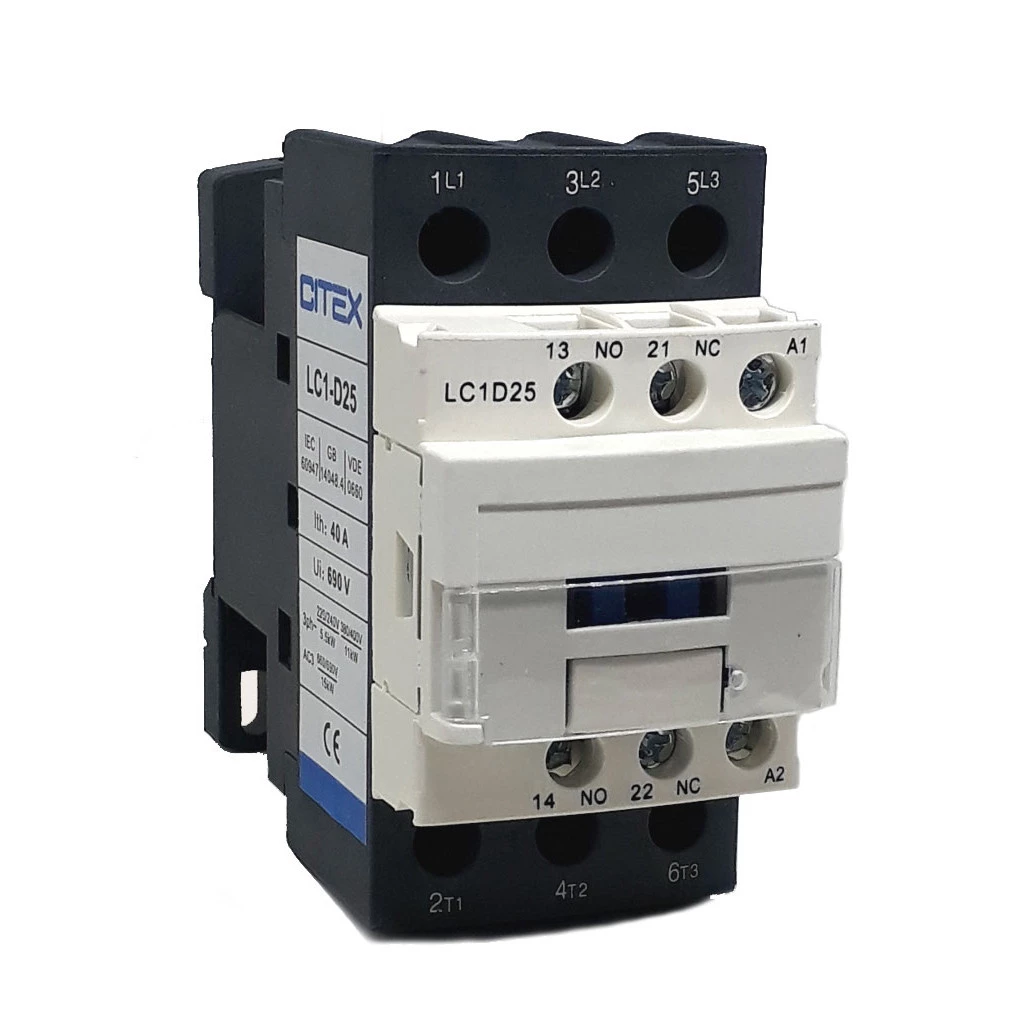 LC1D25 B7 24Vca 50/60HZ CONTATOR TRIPOLAR +1NA +1NF