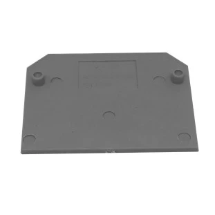AP3 PLACA DE SEPARAÇÃO / TAMPA FINAL 4 6 10mm² CINZA
